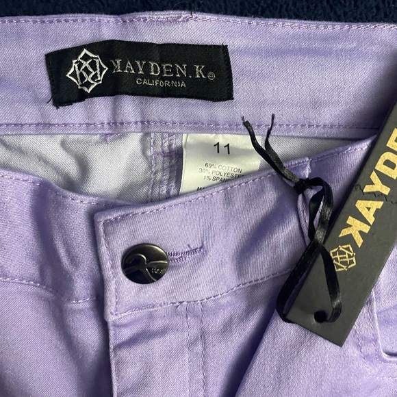 New  Kayden K California woman’s
 LILAC SKINNY JEANS 
MSRP $89 - Picture 8 of 9